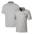 thumbnail image 1 of Men's Cutter & Buck Gray Marshall Thundering Herd Forge Tonal Stripe Stretch Polo, 1 of 3