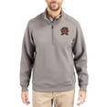 thumbnail image 1 of Men's-Cutter & Buck  Gray Maryland Terrapins Roam Eco Recycled Quarter-Zip Pullover, 1 of 2