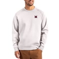 thumbnail image 1 of Men's Cutter & Buck Gray Miami University RedHawks Roam Recycled Pullover, 1 of 2