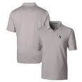 thumbnail image 1 of Men's Cutter & Buck Gray Michigan State Spartans Forge Pencil Stripe Stretch Polo, 1 of 3