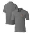 thumbnail image 1 of Men's Cutter & Buck Gray Minnesota Golden Gophers Big & Tall Advantage Tri-Blend Pique DryTec Polo, 1 of 3