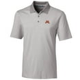 thumbnail image 1 of Men's Cutter & Buck Gray Minnesota Golden Gophers Big & Tall Forge Tonal Stripe Polo, 1 of 1