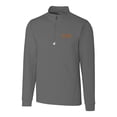thumbnail image 1 of Men's Cutter & Buck Gray Minnesota Golden Gophers Traverse Vault Logo Half-Zip Jacket, 1 of 1
