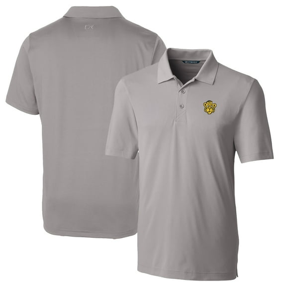 Men's Cutter & Buck Gray Missouri Tigers Logo Big & Tall Forge Stretch Polo