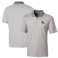thumbnail image 1 of Men's Cutter & Buck Gray NC State Wolfpack Big & Tall Forge Tonal Stripe Stretch Polo, 1 of 3