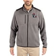 thumbnail image 1 of Men's Cutter & Buck Gray NC State Wolfpack Cascade Eco Fleece Full-Zip Jacket, 1 of 2