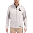 thumbnail image 1 of Men's Cutter & Buck Gray NC State Wolfpack Evoke Eco Softshell Recycled Full-Zip Jacket, 1 of 2