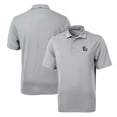 thumbnail image 1 of Men's Cutter & Buck Gray NC State Wolfpack Team Logo Virtue Eco Pique Recycled Polo, 1 of 3