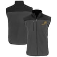 thumbnail image 1 of Men's Cutter & Buck Gray NDSU Bison Vintage Cascade Eco Sherpa Fleece  Full-Zip Vest, 1 of 3