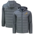 thumbnail image 1 of Men's Cutter & Buck Gray NDSU Bison Vintage Evoke Hybrid Eco  Full-Zip Hoodie, 1 of 3