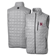 thumbnail image 1 of Men's Cutter & Buck Gray Nashville Sounds Rainier PrimaLoft Eco Insulated Full-Zip Puffer Vest, 1 of 3