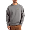 thumbnail image 1 of Men's Cutter & Buck Gray Navy Midshipmen Roam Recycled Pullover, 1 of 2