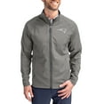 thumbnail image 1 of Men's Cutter & Buck Gray New England Patriots Adapt Eco Hybrid Recycled Full-Zip Jacket, 1 of 2