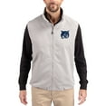 thumbnail image 1 of Men's Cutter & Buck Gray New Hampshire Wildcats Charter Eco Recycled Full-Zip Vest, 1 of 2