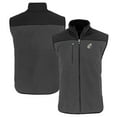 thumbnail image 1 of Men's Cutter & Buck  Gray New Orleans Saints Throwback Cascade Eco Sherpa Fleece Full-Zip Vest, 1 of 3