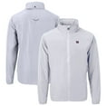 thumbnail image 1 of Men's Cutter & Buck  Gray New York Giants  Big & Tall Charter Eco Knit Recycled Full-Zip Jacket, 1 of 3
