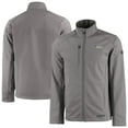 thumbnail image 1 of Men's Cutter & Buck Gray New York Jets Evoke Eco Softshell Recycled Full-Zip Jacket, 1 of 3