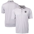 thumbnail image 1 of Men's Cutter & Buck Gray New York Mets Virtue Eco Pique Micro Stripe Recycled Polo, 1 of 3