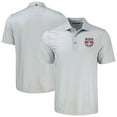 thumbnail image 1 of Men's-Cutter & Buck  Gray New York Red Bulls Pike Eco Shadow Check Print Recycled Polo, 1 of 3