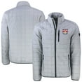 thumbnail image 1 of Men's-Cutter & Buck  Gray New York Red Bulls Rainier PrimaLoft Eco Insulated Full-Zip Puffer Jacket, 1 of 3
