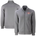 thumbnail image 1 of Men's-Cutter & Buck  Gray New York Red Bulls Roam Eco Tri-Blend Recycled Full-Zip Jacket, 1 of 3