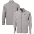 thumbnail image 1 of Men's Cutter & Buck  Gray North Carolina Tar Heels Vault Adapt Eco Knit Hybrid Recycled Mens Full Zip Jacket, 1 of 3