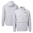 thumbnail image 1 of Men's Cutter & Buck Gray North Dakota Charter Eco Recycled Half-Zip Anorak Jacket, 1 of 3