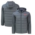 thumbnail image 1 of Men's Cutter & Buck Gray Ohio State Buckeyes  College Football Playoff 2024 National Champions Evoke Hybrid Primaloft, 1 of 3