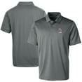 thumbnail image 1 of Men's Cutter & Buck  Gray Oklahoma Sooners Alumni Logo Prospect Textured Stretch Polo, 1 of 3