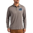 thumbnail image 1 of Men's Cutter & Buck  Gray Old Dominion Monarchs Primary Coastline Epic Comfort Long-Sleeve Polo, 1 of 2