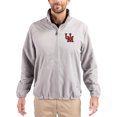 thumbnail image 1 of Men's Cutter & Buck Gray Ole Miss Rebels Charter Eco Recycled Full-Zip Jacket, 1 of 2