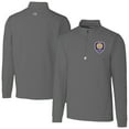 thumbnail image 1 of Men's-Cutter & Buck  Gray Orlando City SC Traverse Stretch Eco Quarter-Zip Pullover Top, 1 of 3