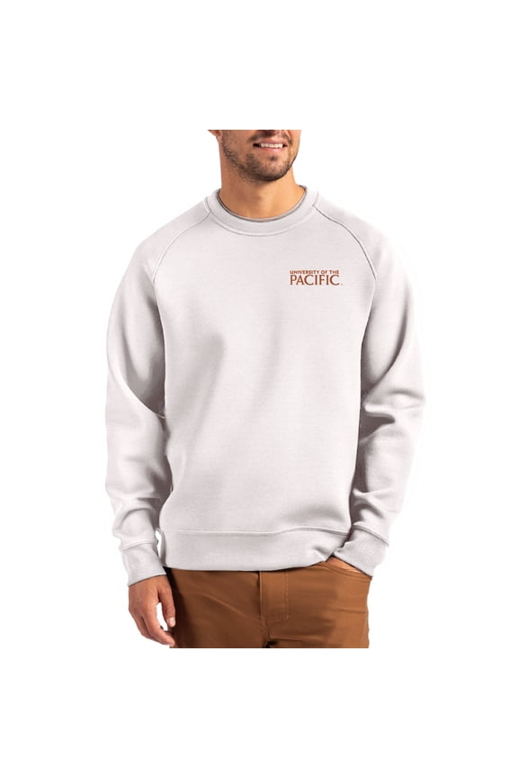 Men's Cutter & Buck Gray Pacific Tigers Roam Recycled Pullover