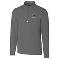 thumbnail image 1 of Men's Cutter & Buck Gray Penn State Nittany Lions Collegiate Big & Tall Traverse Half-Zip Jacket, 1 of 1