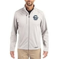 thumbnail image 1 of Men's Cutter & Buck Gray Penn State Nittany Lions Evoke Eco Softshell Recycled Full-Zip Jacket, 1 of 2