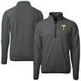 thumbnail image 1 of Men's-Cutter & Buck  Gray Portland Timbers Cascade Eco Fleece Quarter-Zip Jacket, 1 of 3