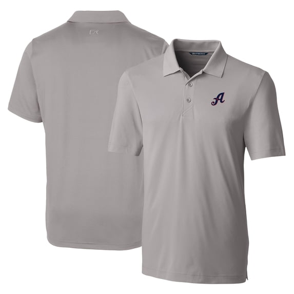 Men's Cutter & Buck Gray Reno Aces DryTec Forge Stretch Polo