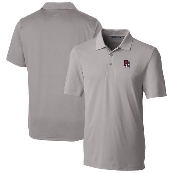 Men's Cutter & Buck Gray Round Rock Express Big & Tall DryTec Forge Stretch Polo