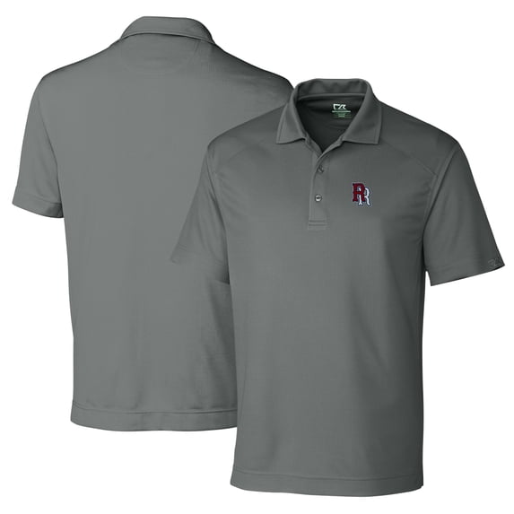 Men's Cutter & Buck Gray Round Rock Express DryTec Genre Textured Solid Polo