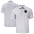 thumbnail image 1 of Men's-Cutter & Buck  Gray San Jose Earthquakes Big & Tall Pike Eco Flora Print Recycled Polo, 1 of 3