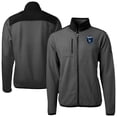 thumbnail image 1 of Men's-Cutter & Buck  Gray San Jose Earthquakes Cascade Eco Fleece Full-Zip Jacket, 1 of 3