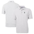 thumbnail image 1 of Men's Cutter & Buck Gray Seattle Mariners Virtue Eco Pique Botanical Print Recycled Polo, 1 of 3