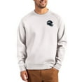 thumbnail image 1 of Men's Cutter & Buck Gray Seattle Seahawks Helmet Roam Recycled Raglan Pullover Sweatshirt, 1 of 2