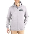 thumbnail image 1 of Men's Cutter & Buck Gray Seattle Seahawks Roam Epic Comfort Recycled Full-Zip Hoodie Jacket, 1 of 2
