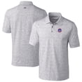 thumbnail image 1 of Men's Cutter & Buck Gray South Bend Cubs Big & Tall DryTec Advantage Tri-Blend Space Dye Polo, 1 of 3
