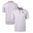 thumbnail image 1 of Men's Cutter & Buck Gray South Carolina Gamecocks Big & Tall Virtue Eco Pique Micro Stripe Recycled DryTec Polo, 1 of 3