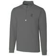 thumbnail image 1 of Men's Cutter & Buck Gray South Carolina Gamecocks Collegiate Big & Tall Traverse Half-Zip Jacket, 1 of 1