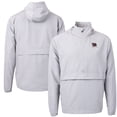 thumbnail image 1 of Men's Cutter & Buck  Gray South Carolina Gamecocks Vault Charter Eco Recycled Half-Zip Anorak Jacket, 1 of 3