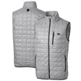 thumbnail image 1 of Men's Cutter & Buck Gray Southern Miss Golden Eagles Big & Tall Rainier PrimaLoft Eco Full-Zip Puffer Vest, 1 of 3