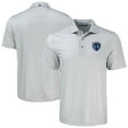 thumbnail image 1 of Men's-Cutter & Buck  Gray Sporting Kansas City Big & Tall Pike Eco Shadow Check Print Recycled Polo, 1 of 3